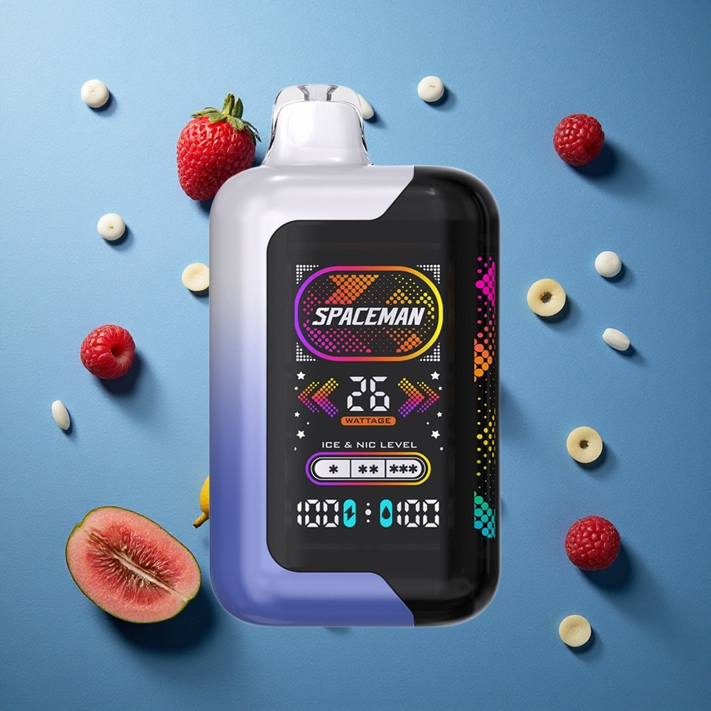 SMOK SPACEMAN SP40000 ডিসপোজেবল ভেপ ব্লু র্যাজ আইস (৪০০০০ পাফ, ২০মিলি তরল)