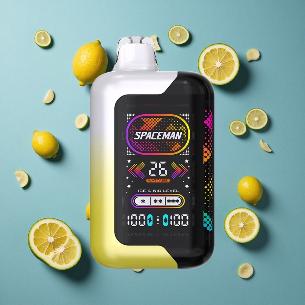 SMOK SPACEMAN SP40000 ডিসপোজেবল ভেপ লেবু পপ ৪০০০০ পাফস, ২০মিলি