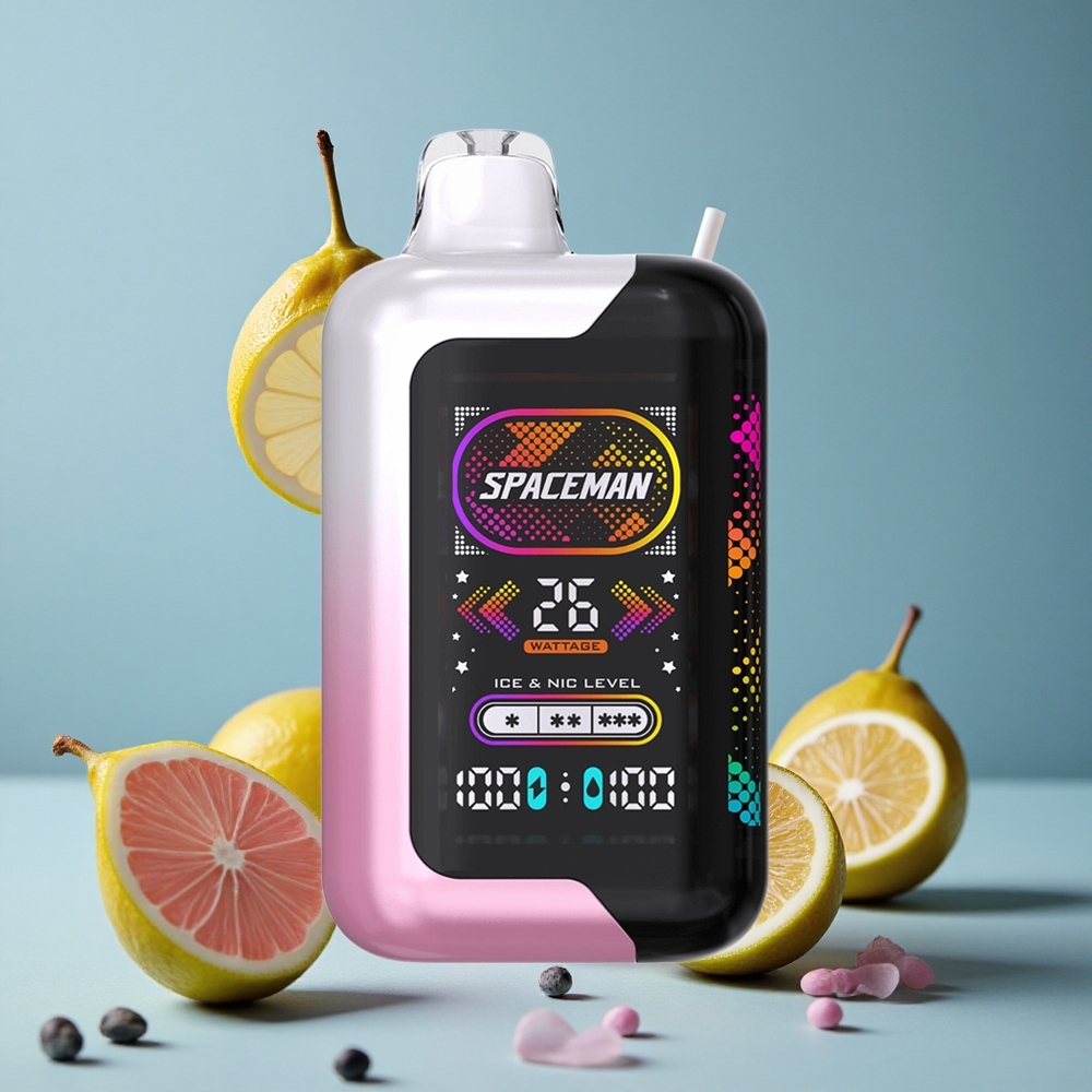 SMOK SPACEMAN SP40000 ডিসপোজেবল ভেপ পিঙ্ক লেমনেড ৪০০০০ পাফ, ২০মিলি ইলিকুইড