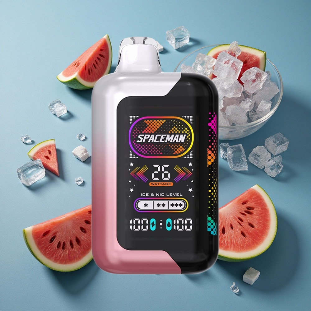 SMOK SPACEMAN SP40000 ডিসপোজেবল ভেপ তরমুজ আইস ৪০০০০ পাফস, ২০মিলি ইলিকুইড