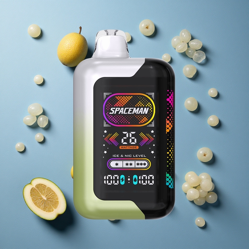 SMOK SPACEMAN SP40000 ডিসপোজেবল ভেপ সাদা আঙ্গুর বরফ ৪০০০০ পাফস, ২০মিলি ইলিকুইড