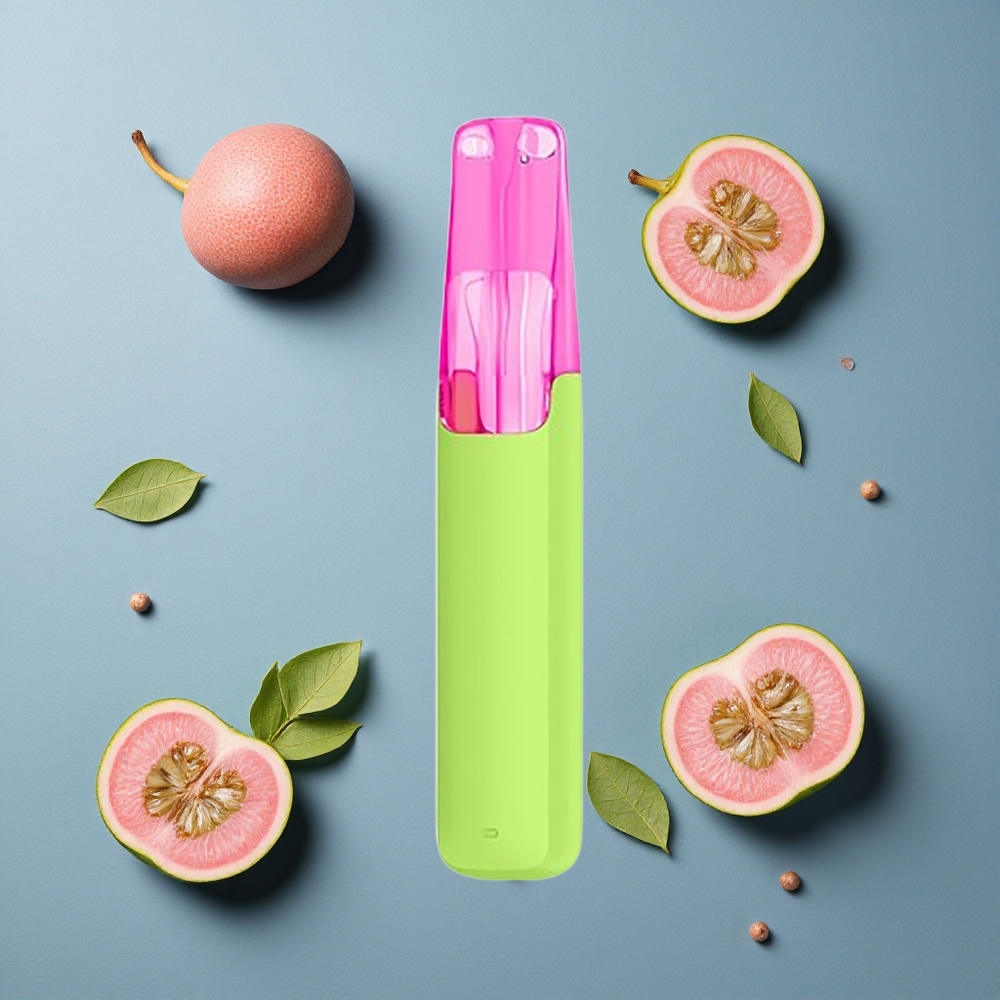 Snowplus Dash 4000 Puffs ডিসপোজেবল ডিভাইস পিংক গুয়াভা (সিরামিক অ্যাটোমাইজার, 3%, 5% নিকোটিন)