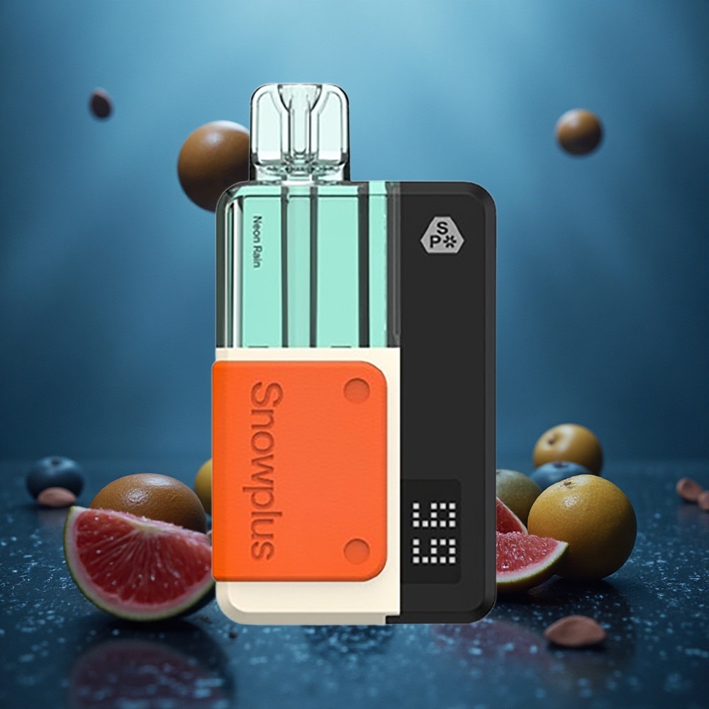 Snowplus Swift 5000 Puffs Prefilled Pod Kit নিয়ন বৃষ্টি (ডুয়াল মেশ, ১০০০ এমএএইচ)