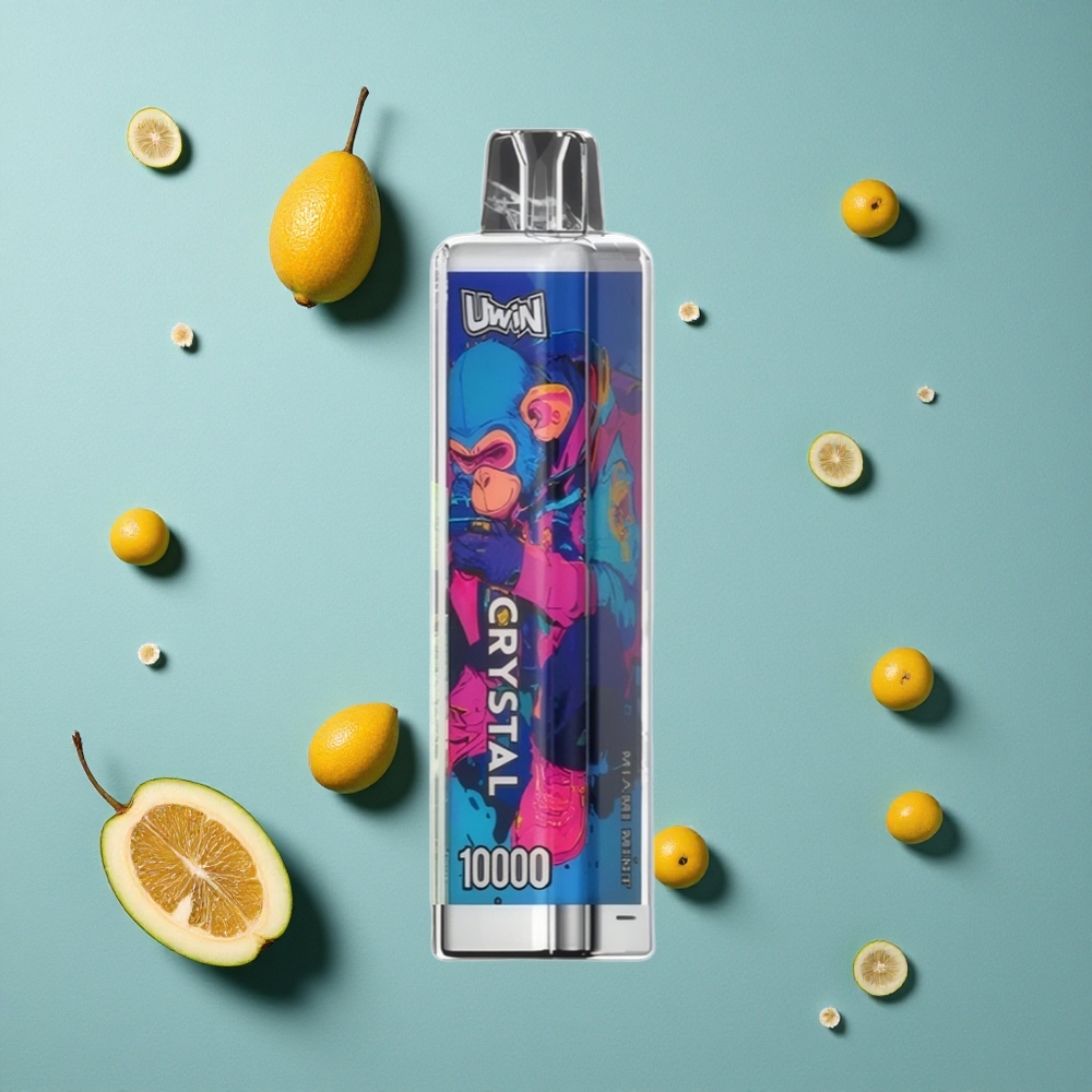 UWIN Crystal 10000 Puffs ডিসপোজেবল ভ্যাপ Miami Mint (১০,০০০ পাফস, ১৮মিলি)