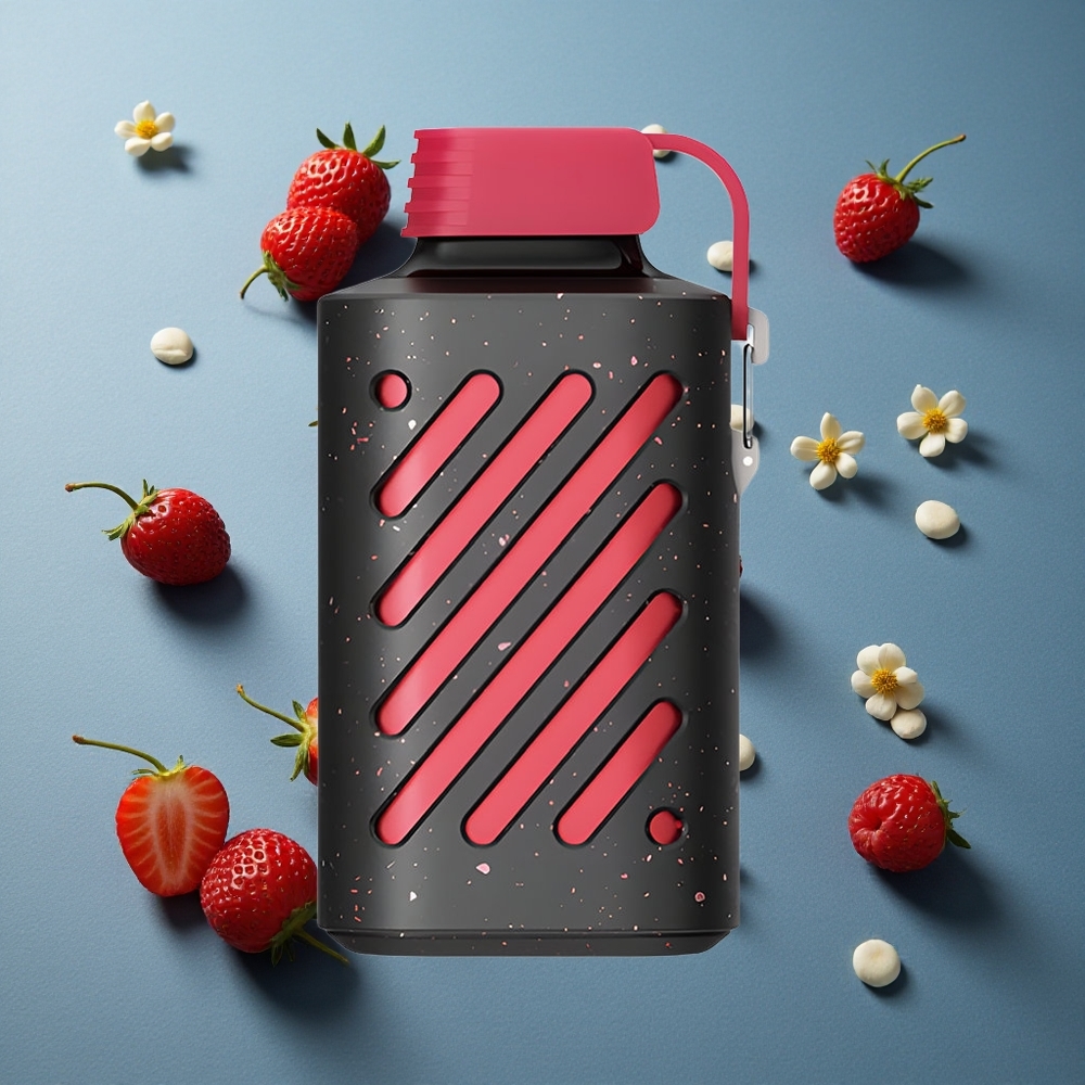 VOZOL GEAR 10000 ডিসপোজেবল ভেপ স্ট্রবেরি রাস্পবেরি ১০০০০ পাফস, ২০ মিলি ই-লিকুইড
