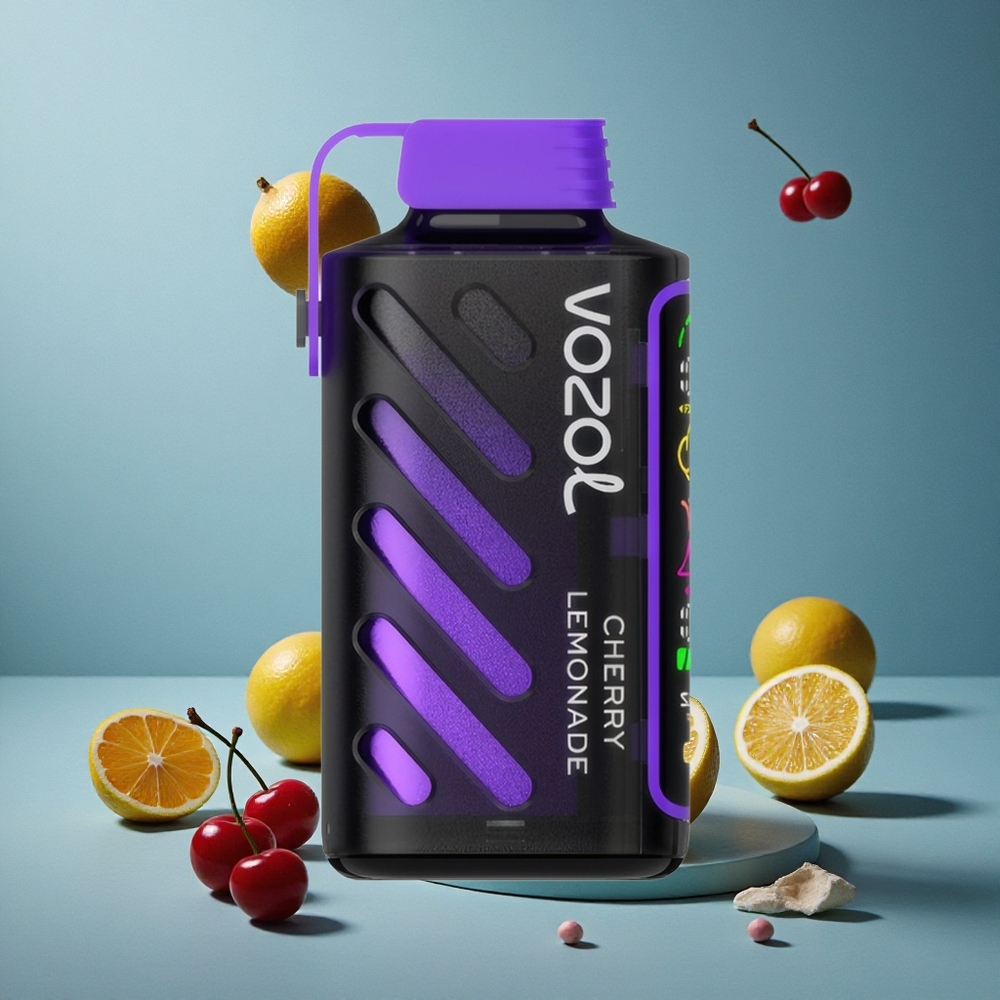 VOZOL Gear Power 20000 Puffs ডিসপোজেবল ভেপ চেরি লেমোনেড S.i.L.C. টেক ২০০০০ পাফস