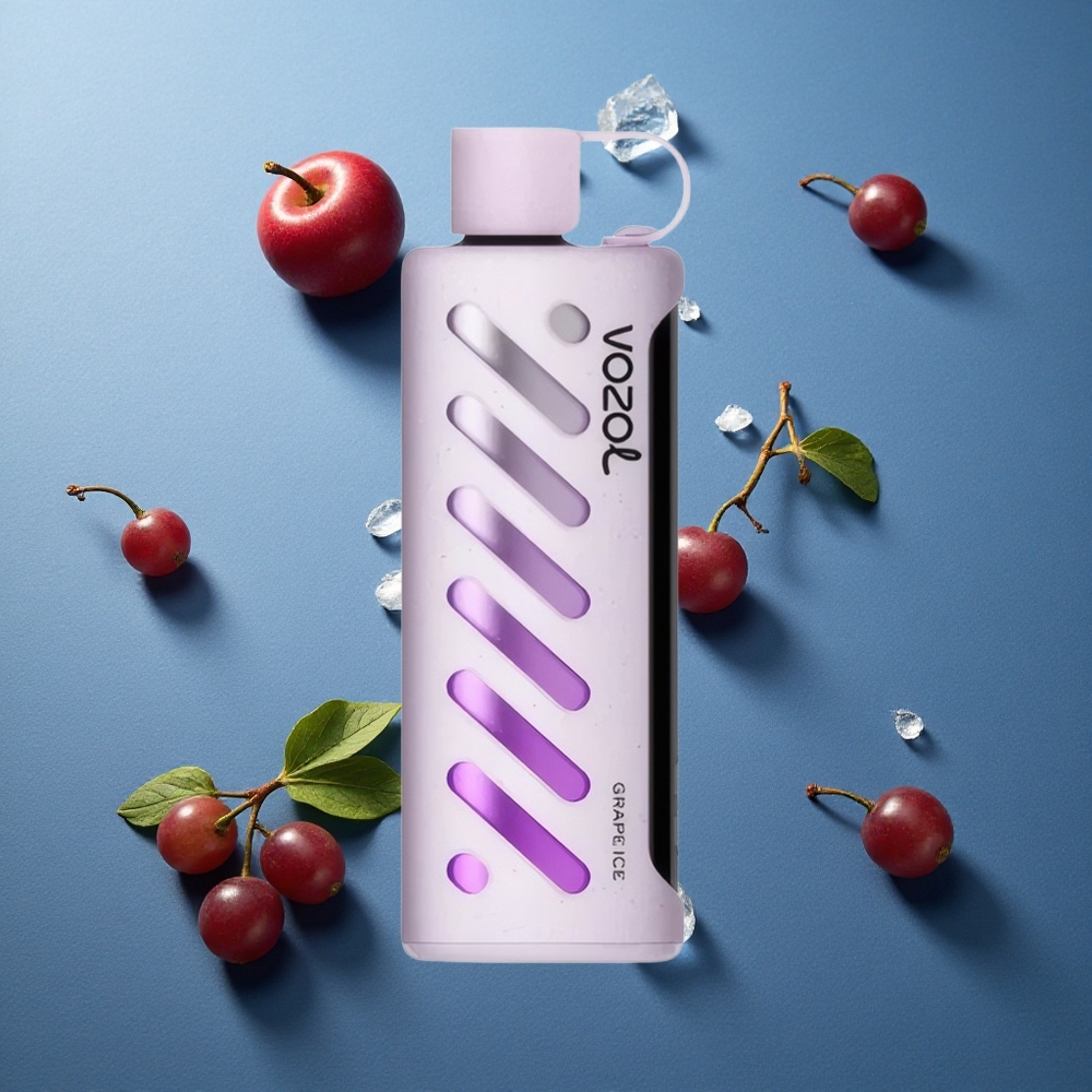 VOZOL Gear Shisha 25000 Puffs ডিসপোজেবল ভ্যাপ আঙ্গুর বরফ (Grape Ice) ডুয়াল মেশ ডুয়াল মোড