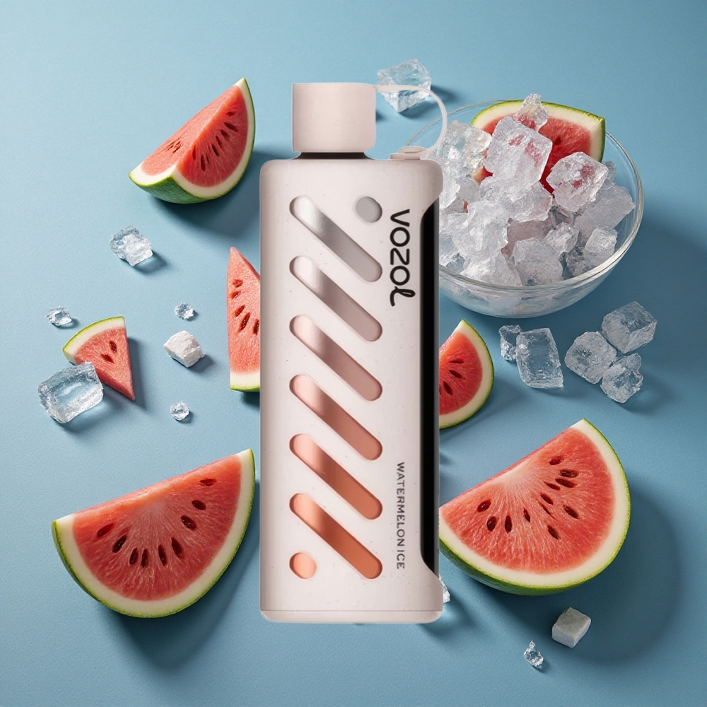 VOZOL Gear Shisha 25000 Puffs ডিসপোজেবল ভেপ তরমুজ বরফ, S.i.L.C Tech, 1000mAh