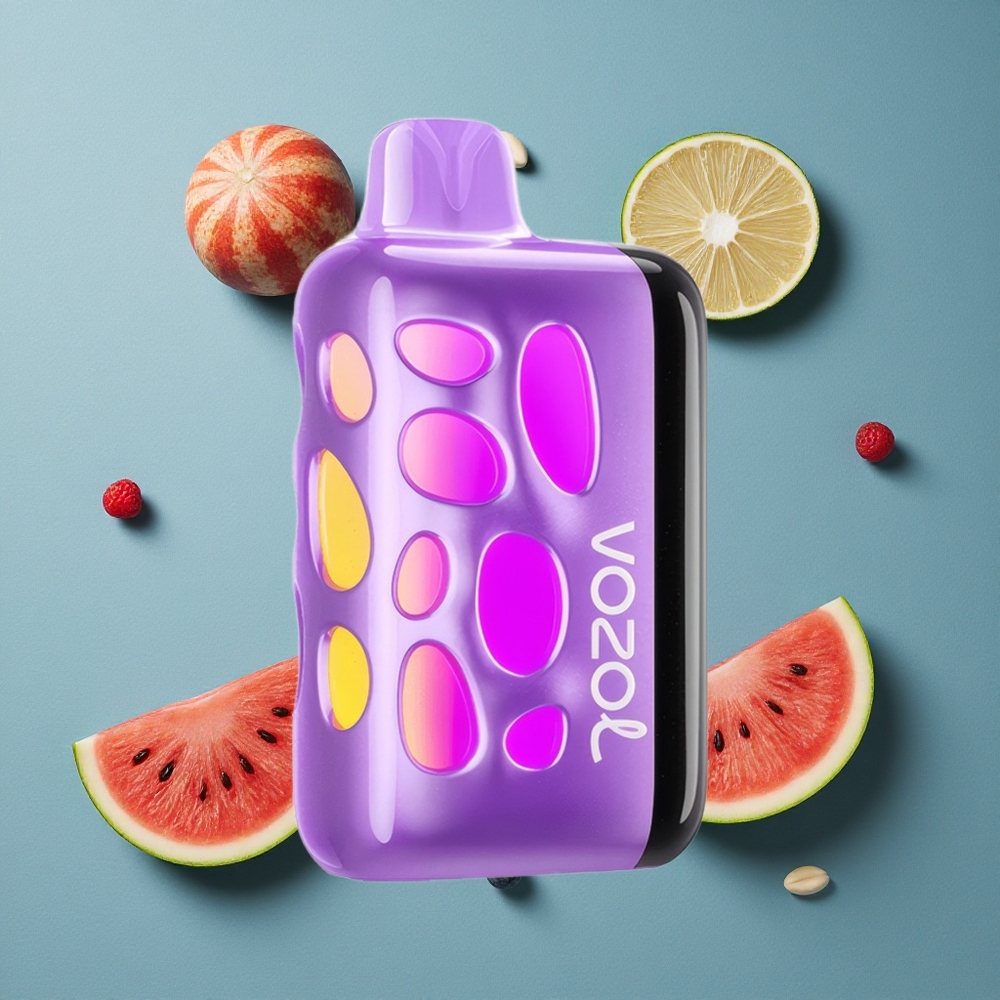 VOZOL RAVE 40000 ডিসপোজেবল ভেপ তরমুজ র্যাজ র্যানচার 270 ডিগ্রী ভাইব্র্যান্ট গ্লো ডিজাইন, 1000mAh ব্যাটারি ক্যাপাসিটি