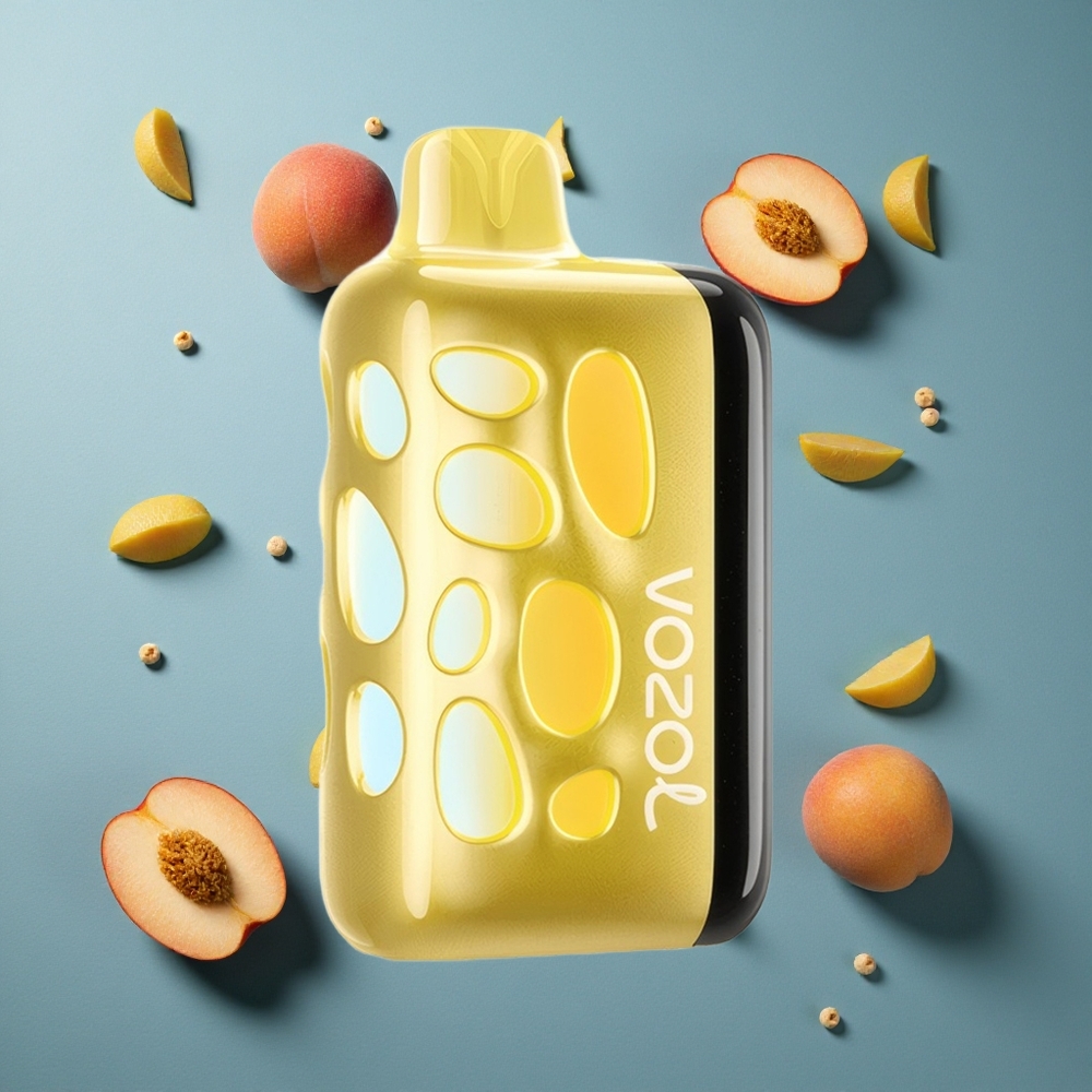 VOZOL RAVE 40000 ডিসপোজেবল ভেপ আম-পিচ, ২০/৫০মিগ্রা/মিলি নিকোটিন