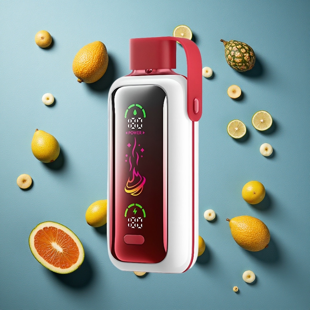 VOZOL Star 20000 Puffs ডিসপোজেবল ভেপ ট্রপিক্যাল ব্লাস্ট, ২.২" HD মিরর স্ক্রিন, 650mAh ব্যাটারি