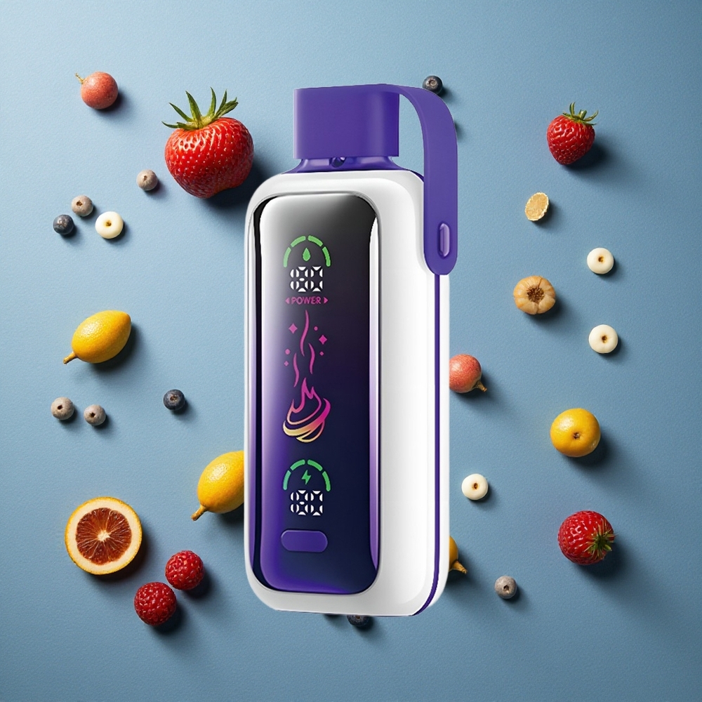 VOZOL Star 20000 Puffs মিশ্র বেরি ডিসপোজেবল ভেপ ২.২" এইচডি মিরর স্ক্রিন ২০০০০ পাফস