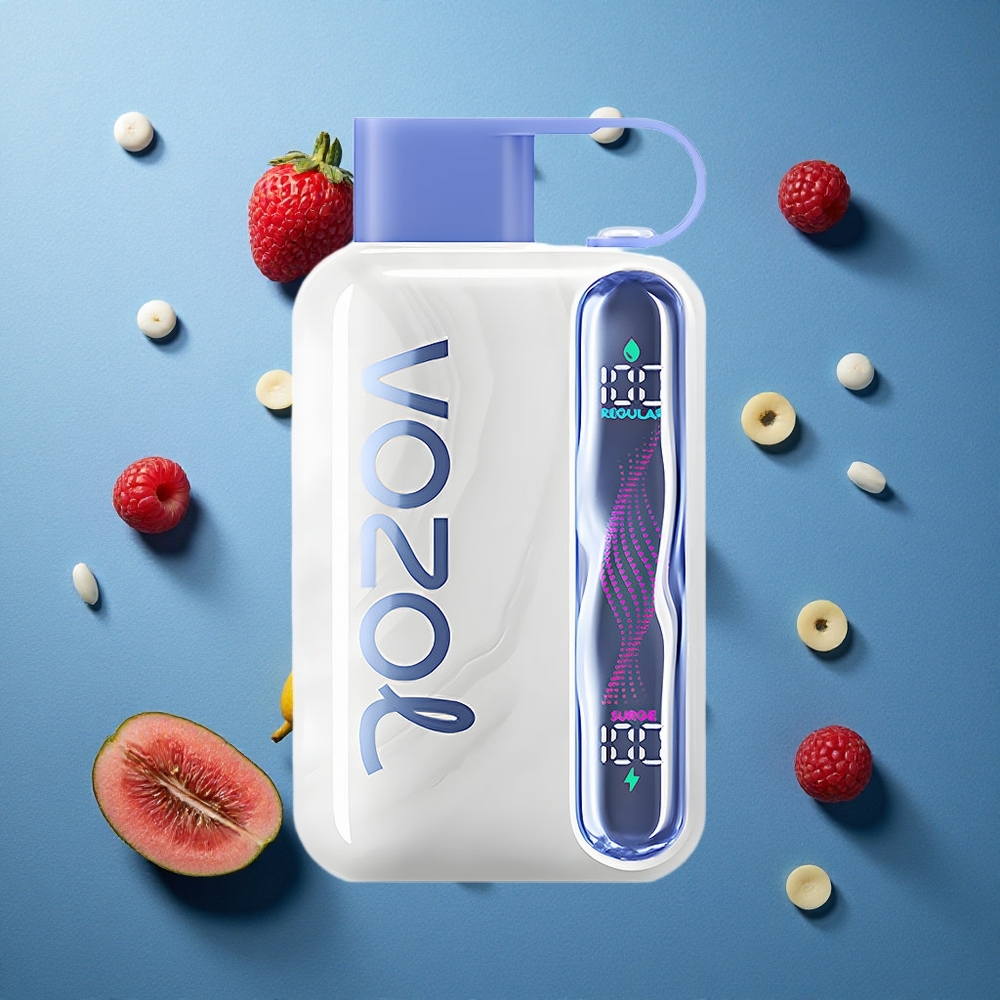 VOZOL STAR 40000 ডিসপোজেবল ভেপ ব্লু র্যাজ আইস (ব্যাটারি: 1000mAh, পাফস: 40000 পর্যন্ত)