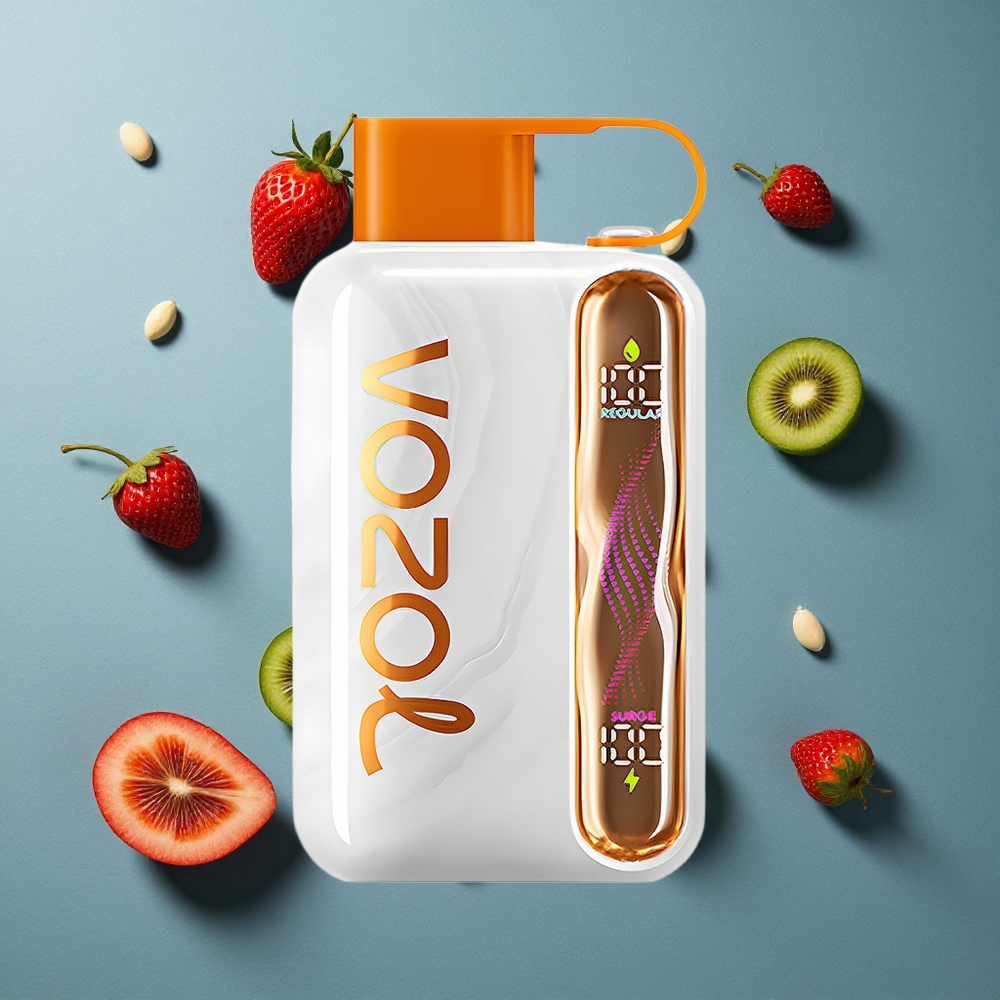 VOZOL STAR 40000 Puffs ডিসপোজেবল ভেপ স্ট্রবেরি কিউই (ব্যাটারি: 1000mAh, নিকোটিন: 20/50mg/ml)
