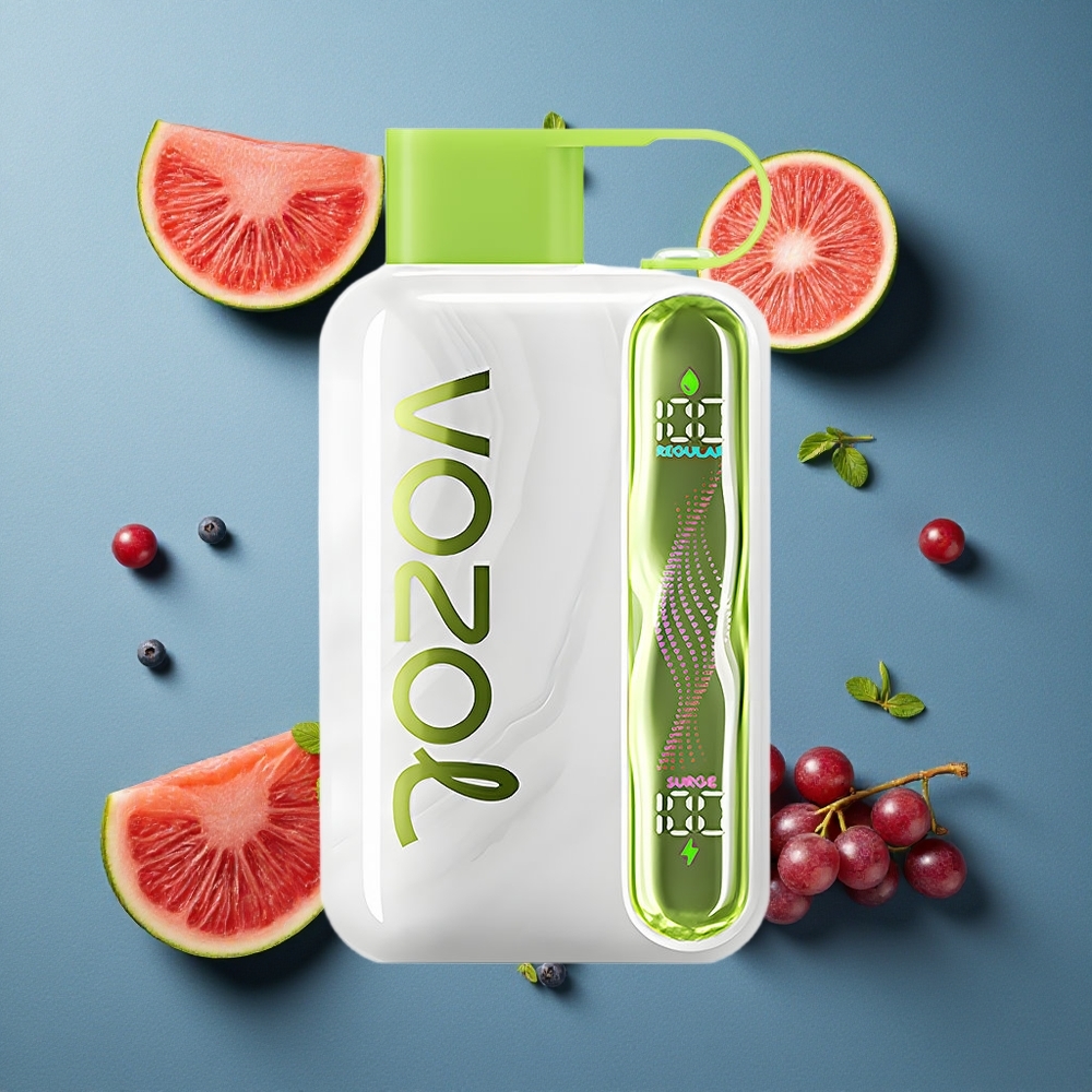 VOZOL STAR 40000 Puffs ডিসপোজেবল ভেপ তরমুজ আঙ্গুর বয়সেনবেরি (ব্যাটারি: 1000mAh, নিকোটিন: 20/50mg/ml)