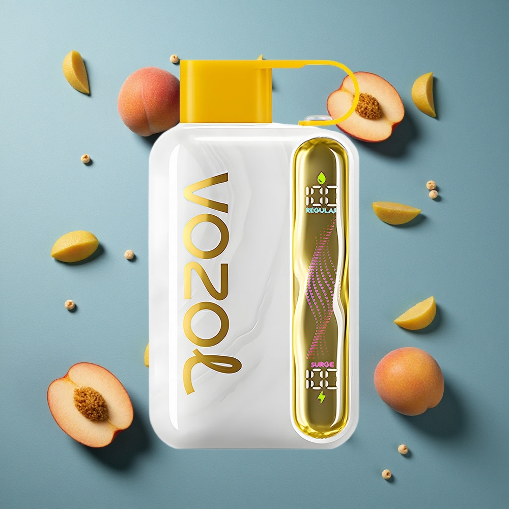 VOZOL STAR 40000 Puffs ডিসপোজেবল ভেপ আম-পিচ (ব্যাটারি ক্ষমতা: 1000mAh, পাফস: 40000 পর্যন্ত)