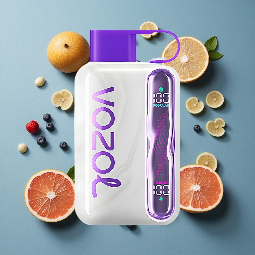 VOZOL STAR 40000 Puffs ডিসপোজেবল ভেপ চেরিমোয়া গ্রেপফ্রুট বেরি (ব্যাটারি: 1000mAh, পাফস: ৪০০০০ পর্যন্ত)