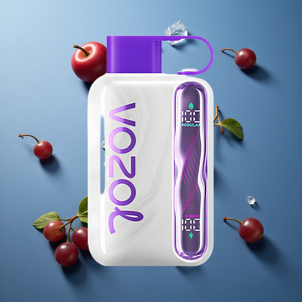VOZOL STAR 40000 Puffs ডিসপোজেবল ভ্যাপ আঙ্গুর বরফ (1000mAh ব্যাটারি, Type-C চার্জিং)