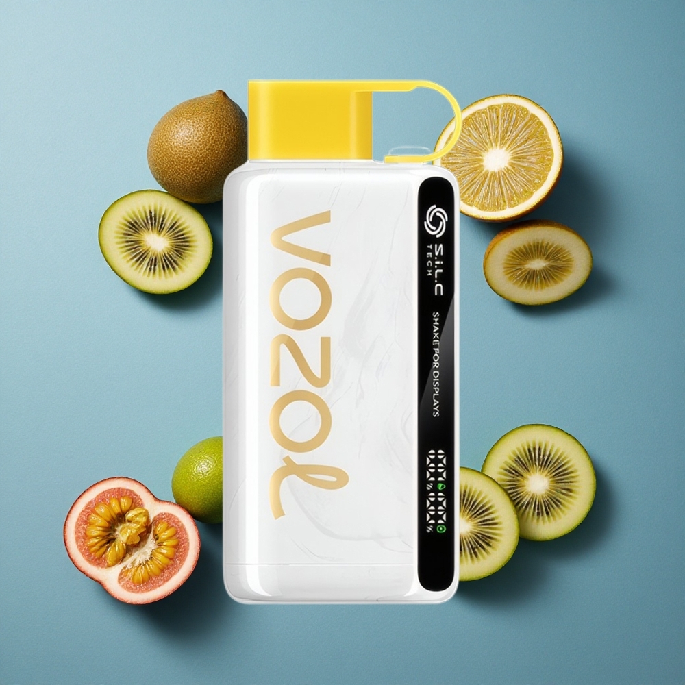 VOZOL STAR 9000/12000 ডিসপোজেবল ভেপ কিউই প্যাশন ফ্রুট গুয়াভা ৩০% দ্রুত চার্জ, ৯০০০/১২০০০ পাফ