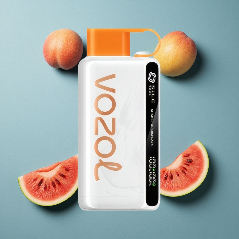 VOZOL STAR 9000/12000 ডিসপোজেবল ভেইপ পিচ ম্যাঙ্গো ওয়াটারমেলন শেক ফর ডিসপ্লে, ৯০০০/১২০০০ পাফস
