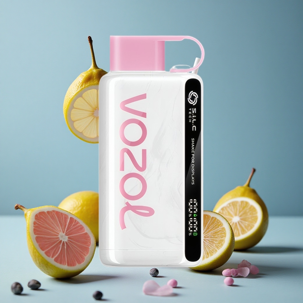 VOZOL STAR 9000/12000 ডিসপোজেবল ভেপ পিঙ্ক লেমনেড ৩০% দ্রুত চার্জ, ৯০০০/১২০০০ পাফস