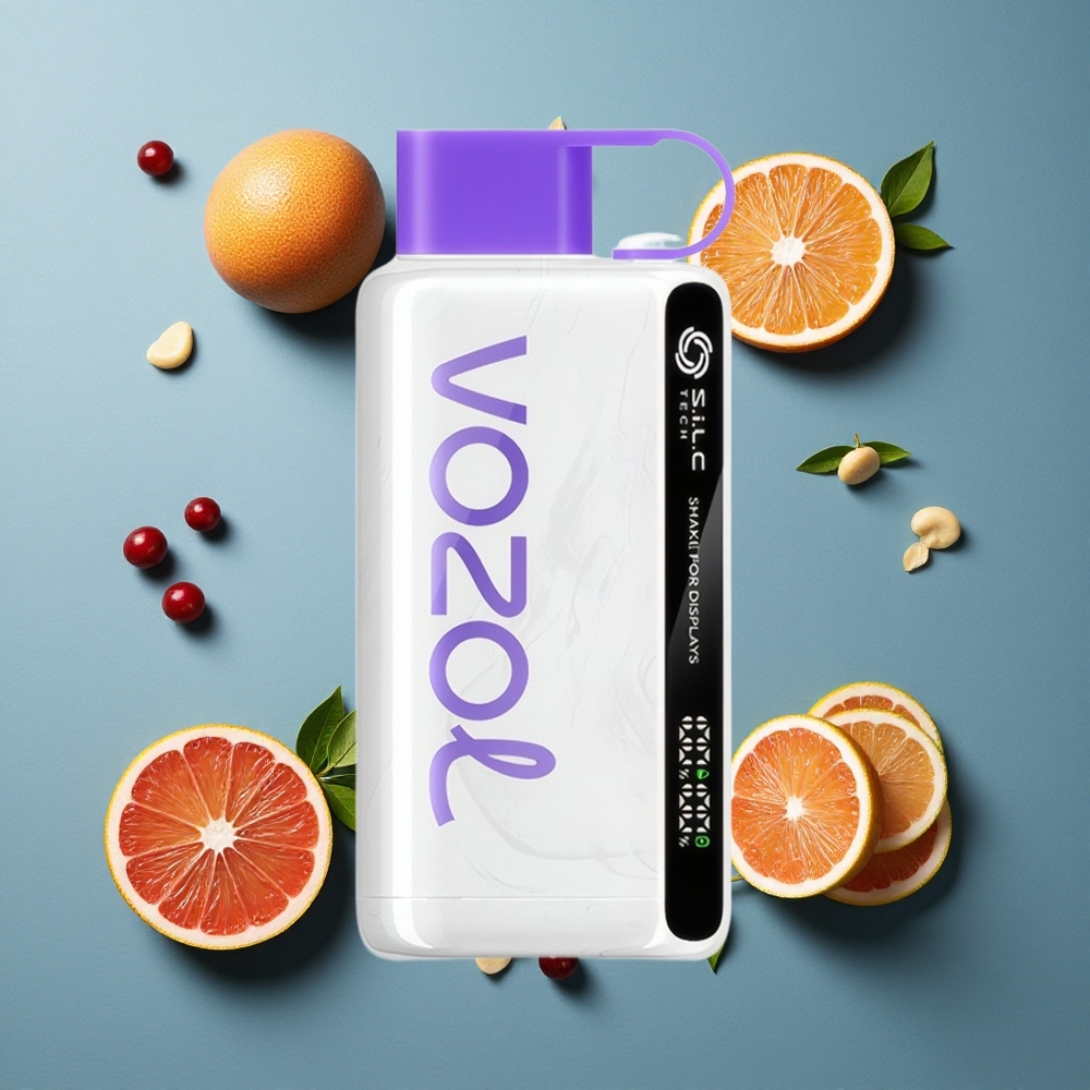 VOZOL STAR 9000/12000 ডিসপোজেবল ভেপ ক্র্যানবেরি আম গোলাপফল (৬৫০mAh ব্যাটারি, ৯০০০/১২০০০ পাফস)