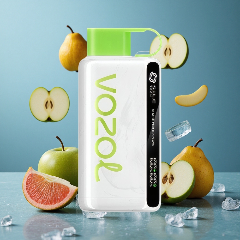 VOZOL STAR 9000/12000 ডিসপোজেবল ভেপ টক আপেল আইস (৬৫০mAh ব্যাটারি, ৯০০০/১২০০০ পাফ)