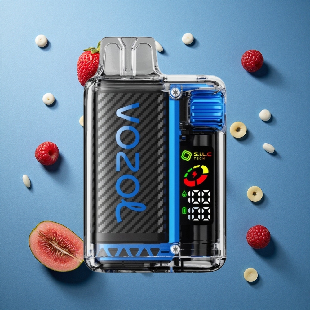 VOZOL Vista 20000 Puffs ডিসপোজেবল ভেপ নীল রাস আইস (৬৫০mAh রিচার্জেবল ব্যাটারি, ২% নিকোটিন)