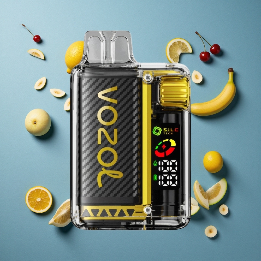 VOZOL Vista 20000 Puffs ড্রাগন ফ্রুট কলা চেরি ৬৫০mAh রিচার্জেবল ব্যাটারি ২% নিকোটিন