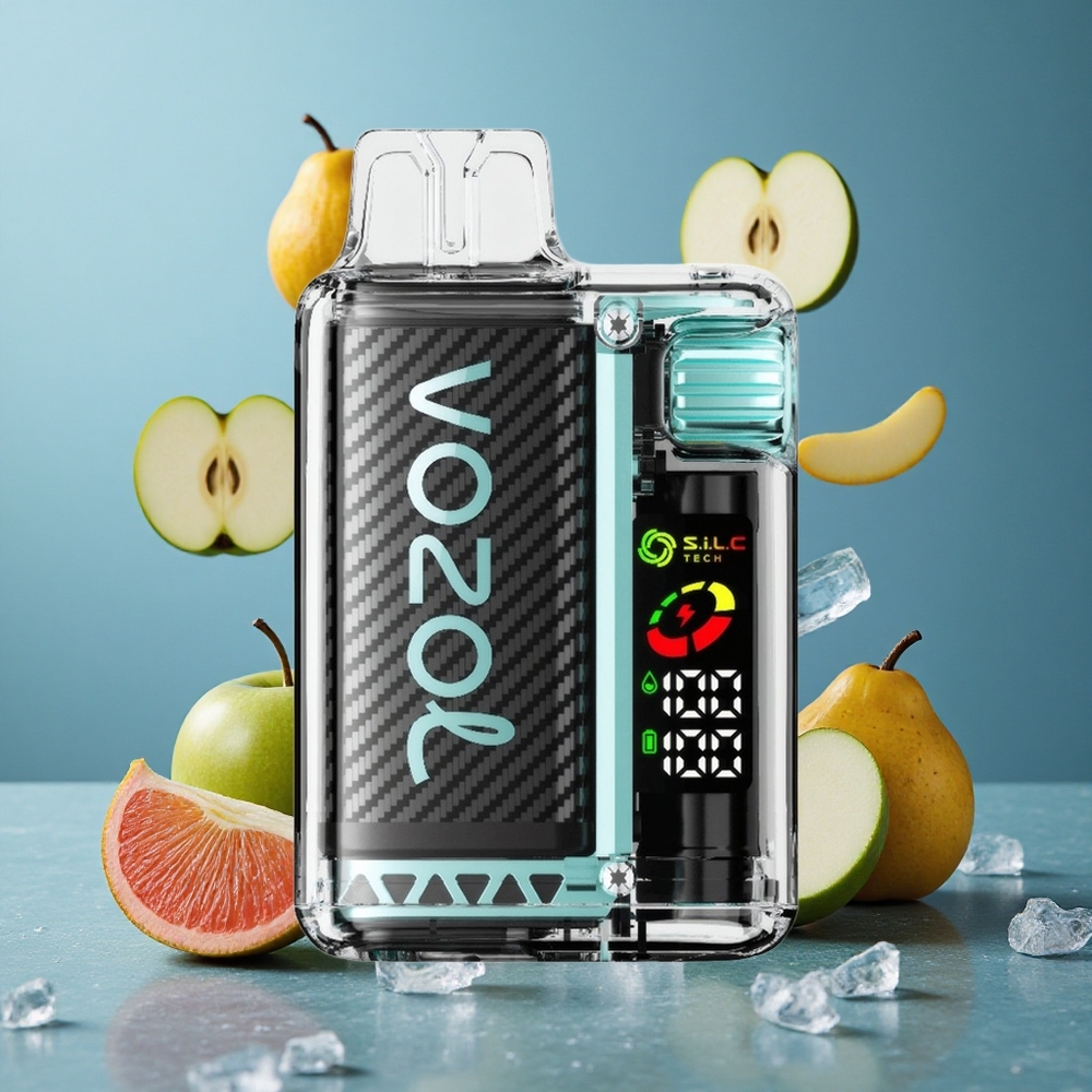 VOZOL Vista 20000 Puffs ডিসপোজেবল ভেপ টক আপেল আইস (৬৫০mAh রিচার্জেবল ব্যাটারি, ২% নিকোটিন)
