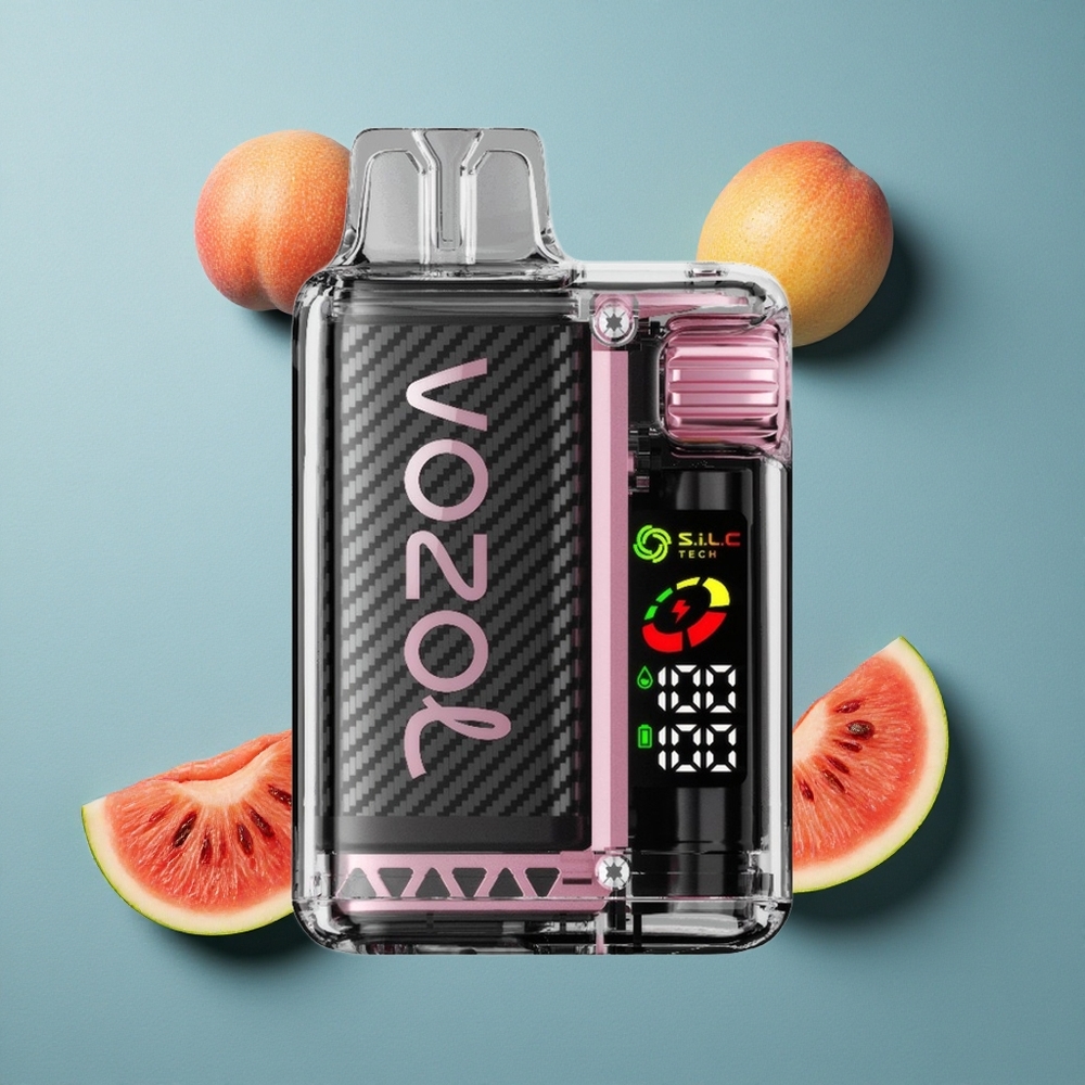 VOZOL Vista 20000 পাফস ডিস্পোজেবল ভেপ পিচ আম জলমেলা রিচার্জেবল ব্যাটারি: ৬৫০mAh নিকোটিন স্ট্রেন্থ: ২%